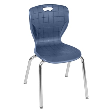 Regency Regency 18 in Learning Classroom Chair (8 pack)- Navy Blue 4540NV8PK